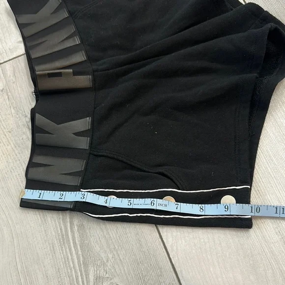 PINK Victoria's Secret Black Women's Elastic Waist Athletic Shorts size XS - Picture 7 of 9